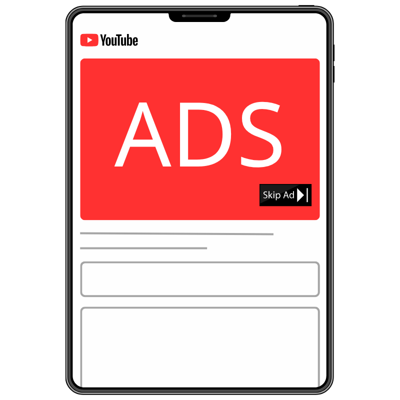Skippable in-stream